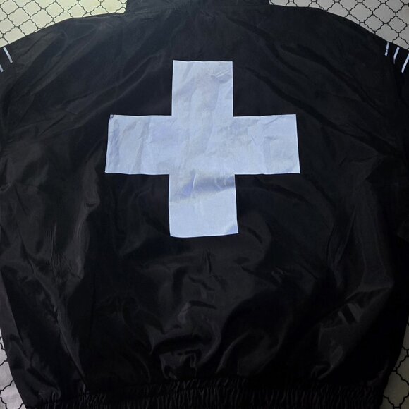 Men's Reflective Windbreaker Pullover Jacket Size Large NEW - Picture 6 of 7